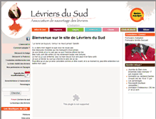 Tablet Screenshot of levriers-du-sud.org